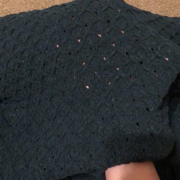 Dark Green Knit Sweater - Picture 8 of 8